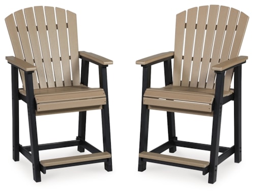 Outdoor Counter Height Bar Stool (Set Of 2)