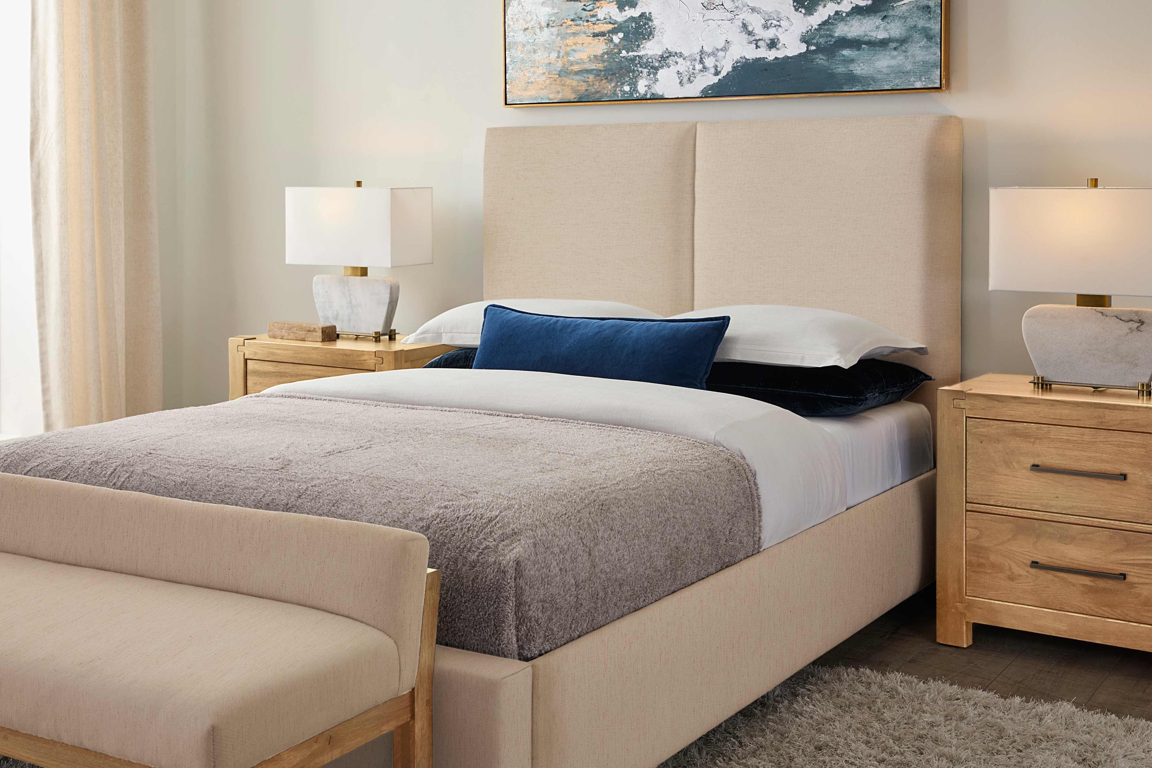 Artisan & Post Joinery Queen Upholstered Bed