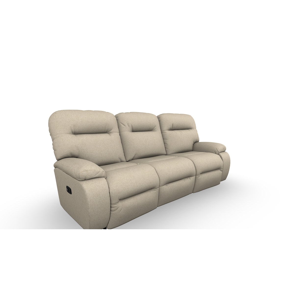 Bravo Furniture Arial Power Recline Space Saver Sofa w/ Headrests