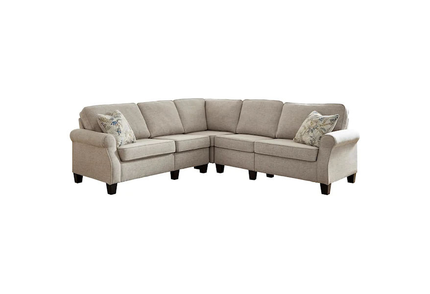 Alessio L-Shape Sectional by Signature Design by Ashley at Home Furnishings Direct
