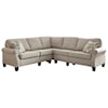 Signature Design by Ashley Alessio Transitional L-Shape Sectional