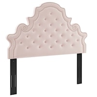 Tufted Performance Velvet Full/Queen Headboard