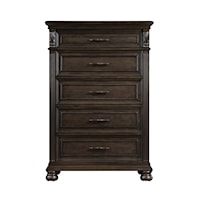 Transitional Lift-Top Drawer Chest
