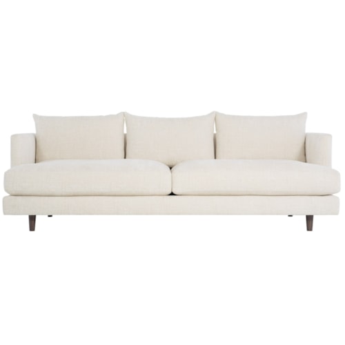 Mid-Century Modern Sofa with Down Seat Cushions