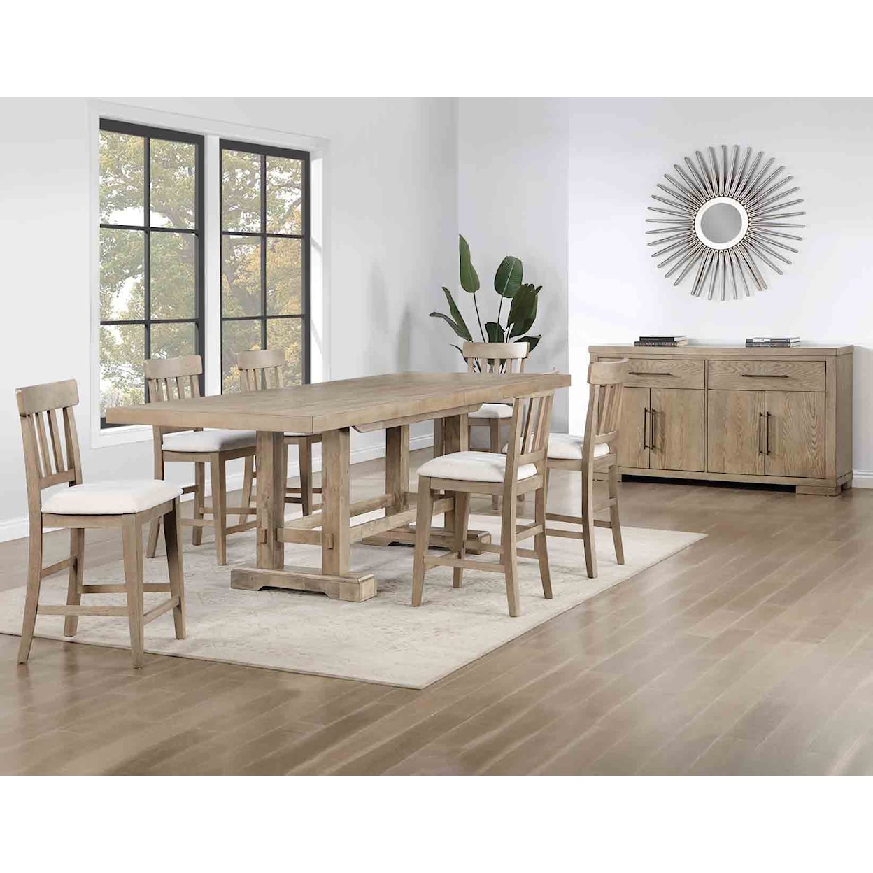 Steve Silver Napa 5-Piece Dining Set