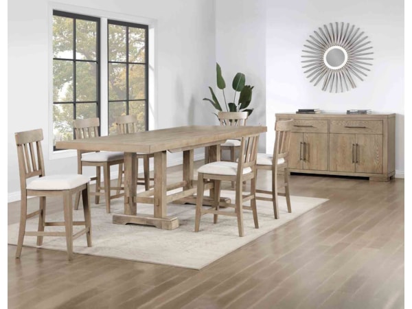 7-Piece Counter-Height Dining Set