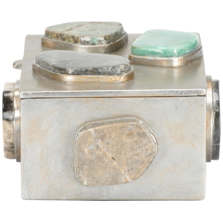 Caribbean Gold Jewelry Box - Rect.