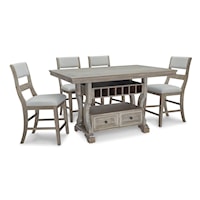 Transitional Dining Set