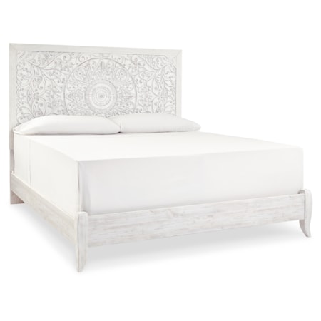 King Panel Bed