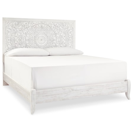 King Panel Bed