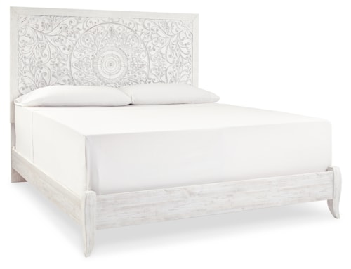 King Panel Bed