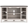 Signature Design by Ashley Dorrinson Corner TV Stand