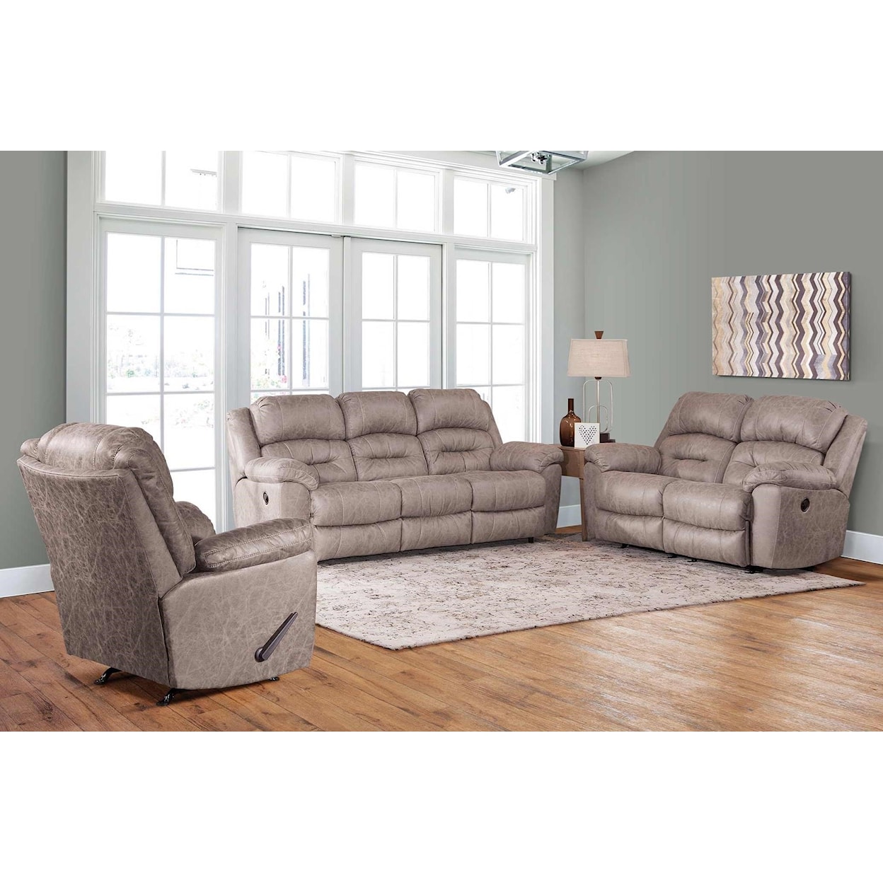 Franklin 773 Bellamy Power Rocking Reclining Loveseat