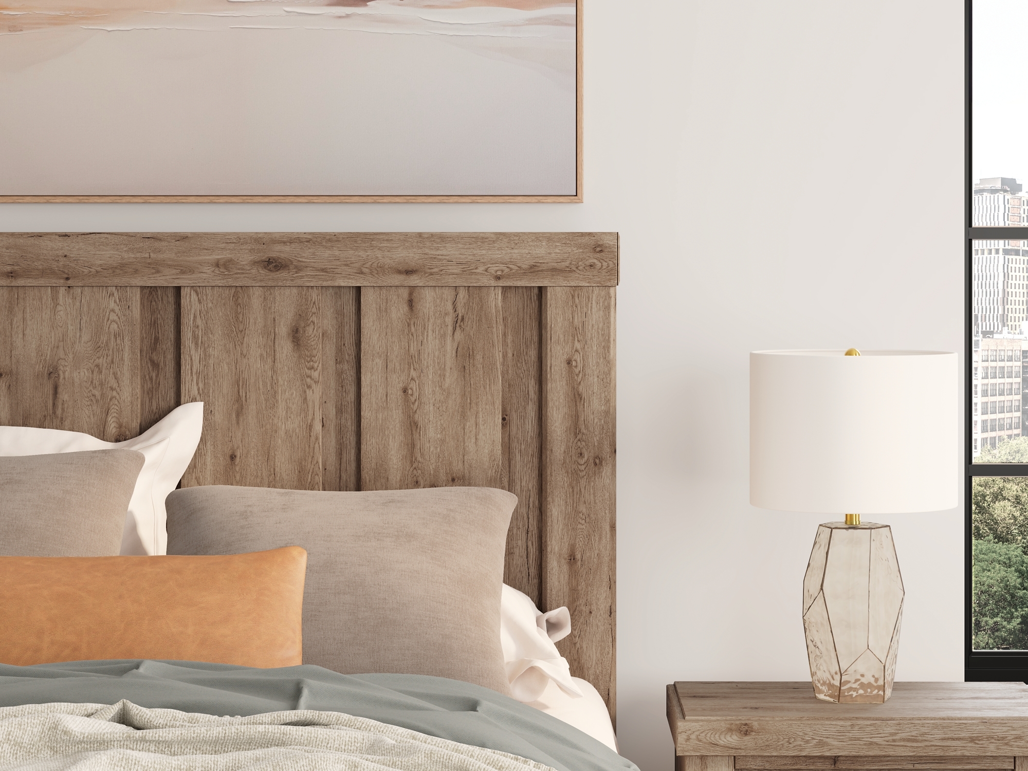 Signature Design by Ashley Oliandon Queen Panel Bed