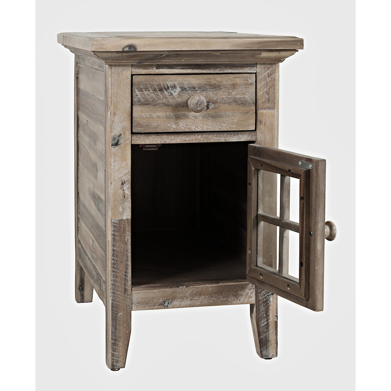 VFM Signature Rustic Shores Power Chairside Table