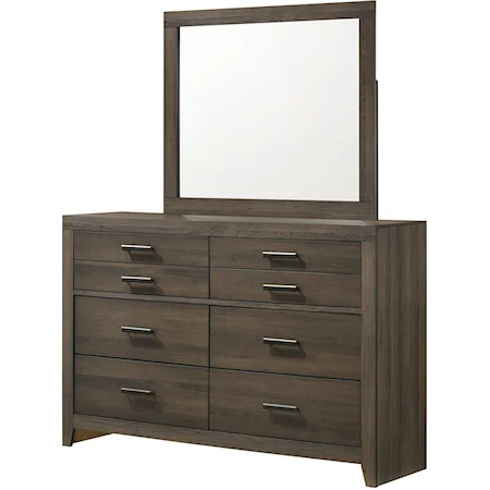 Dresser & Mirror Set