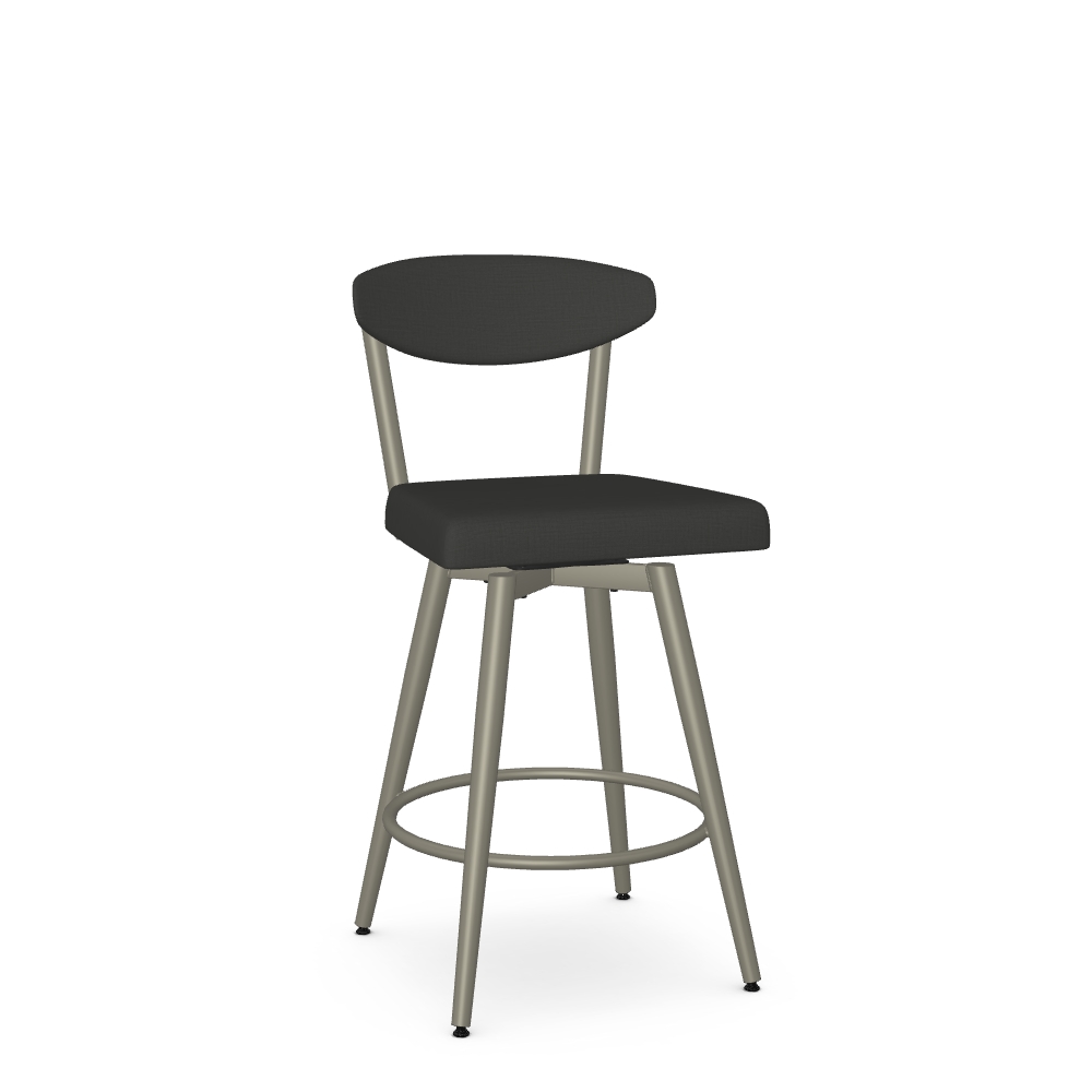 Upholstered Counter Height Swivel Stool