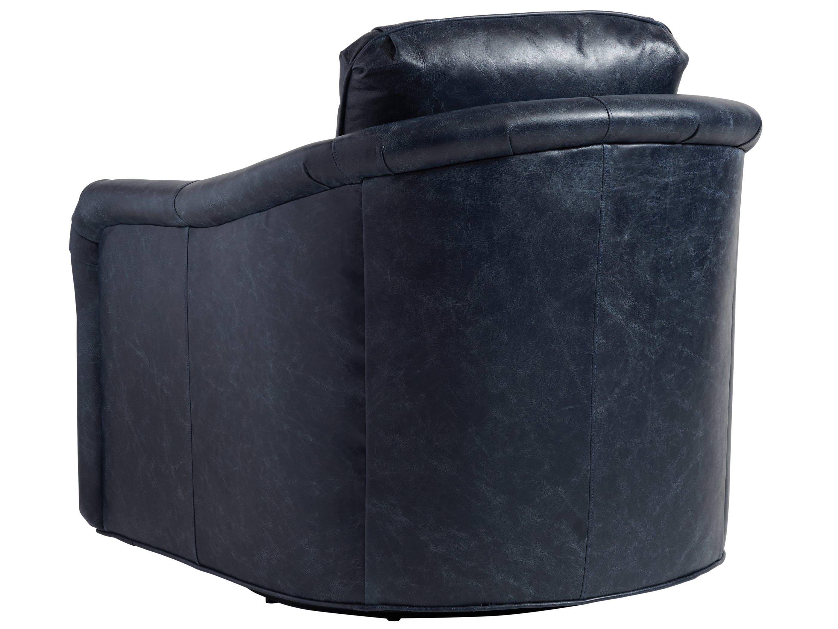 Hemley Leather Swivel Chair
