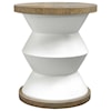 Uttermost Accent Furniture - Occasional Tables Spool Geometric Side Table