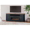 Signature Design by Ashley Landocken 83" TV Stand with Electric Fireplace