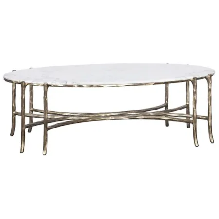 Oval Cocktail Table