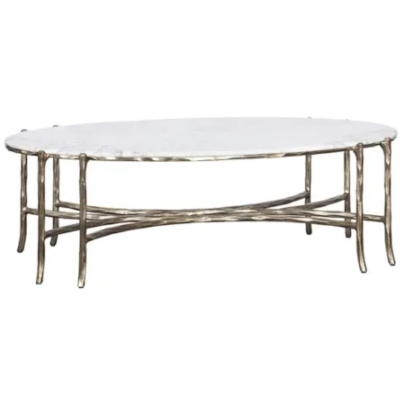 Oval Cocktail Table