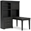 Ashley Furniture Signature Design Beckincreek 4-Piece Peninsula Desk