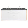 Modway Transmit 48" Wall-Mount Bathroom Vanity