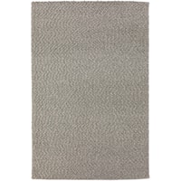 5' x 7'6" Silver Rectangle Rug