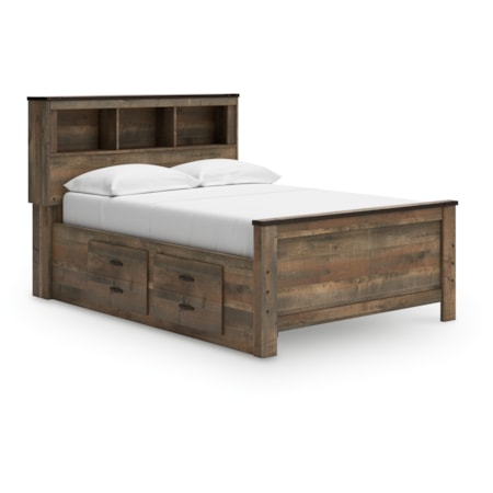 Full Bookcase Bed