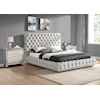 CM Flory Upholstered Bed - King