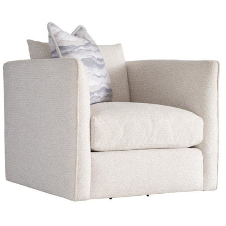 Lille Fabric Swivel Chair