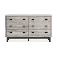 Contemporary 6-Drawer Dresser