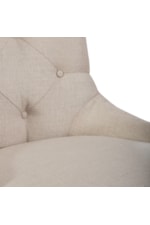 Liberty Furniture Americana Farmhouse Transitional Upholstered Sheltered Side Chair