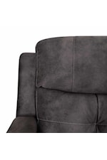 Franklin 8507 Arlington Casual Oversized Power Recliner with Cupholders and Arm Storage