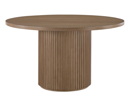 Contemporary 52" Round Dining Table