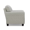 Bravo Furniture Annabel Accent Club Chair with Exposed Wooden Legs