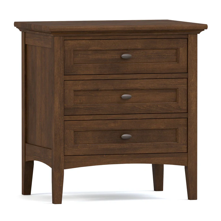 Stickley Origins Revere Three-Drawer Nightstand