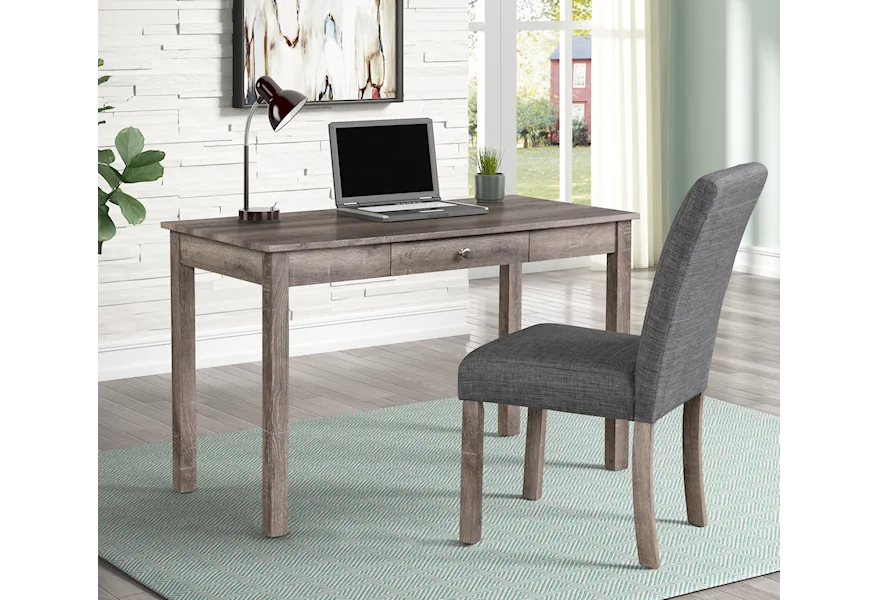 Wren Writing Desk & Chair Set by Crown Mark at Darvin Furniture