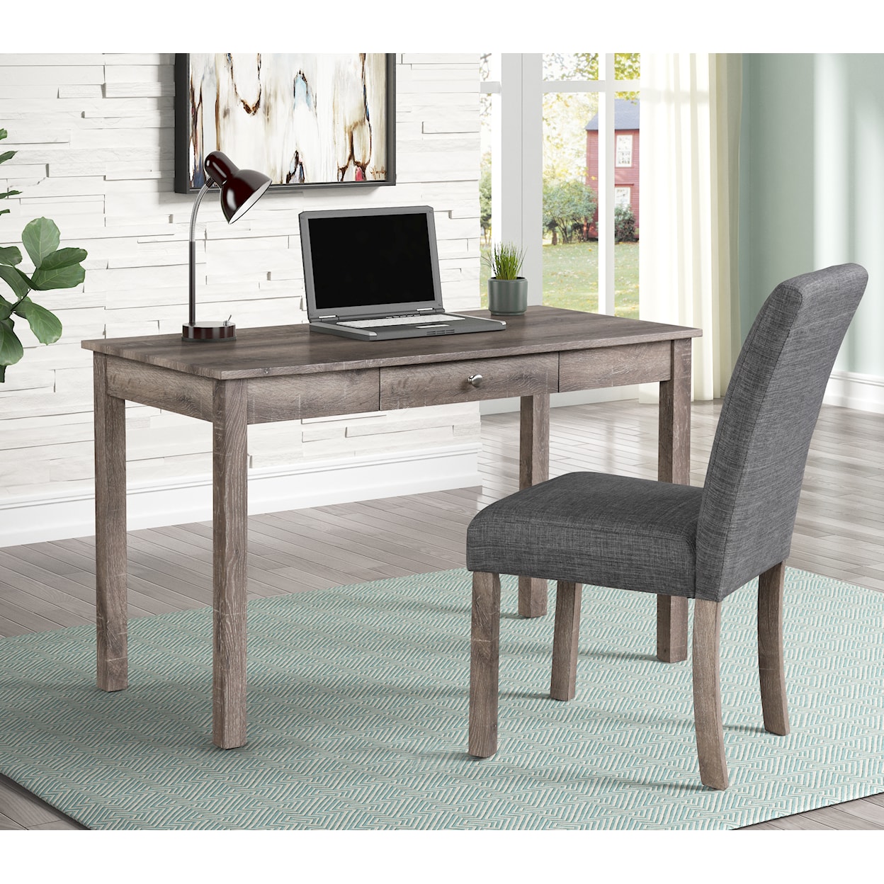 Crown Mark Wren Writing Desk & Chair Set