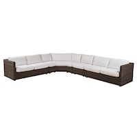 6-Seat Outdoor Sectional Sofa
