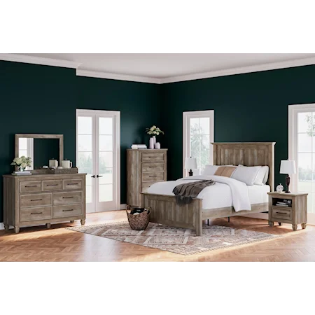 Rustic 5-Piece Queen Bedroom Set