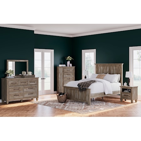 Rustic 5-Piece Queen Bedroom Set