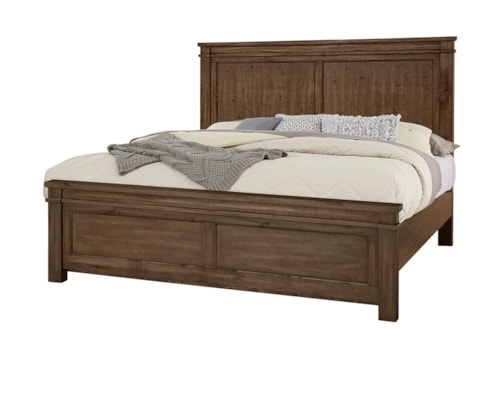 Rustic Queen Mansion Bed