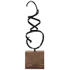 Signature Design Accents Ruthland Black/Brown Sculpture