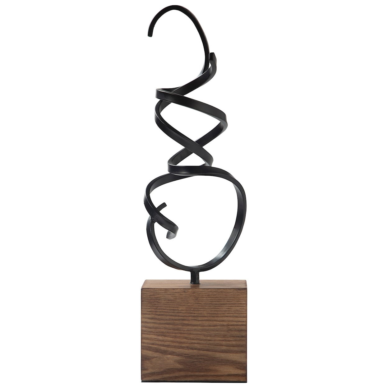 Signature Design Accents Ruthland Black/Brown Sculpture