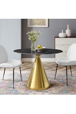 Modway Tupelo 47" Marble Dining Table