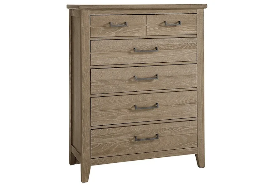 Passageways 5-Drawer Chest by Laurel Mercantile Co. at Z & R Furniture