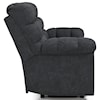 Signature Design by Ashley Wilhurst Reclining Sofa w/ Drop Down Table