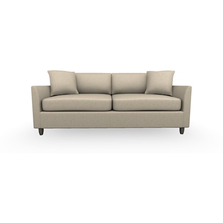 Contemporary Sofa with Queen Sleeper